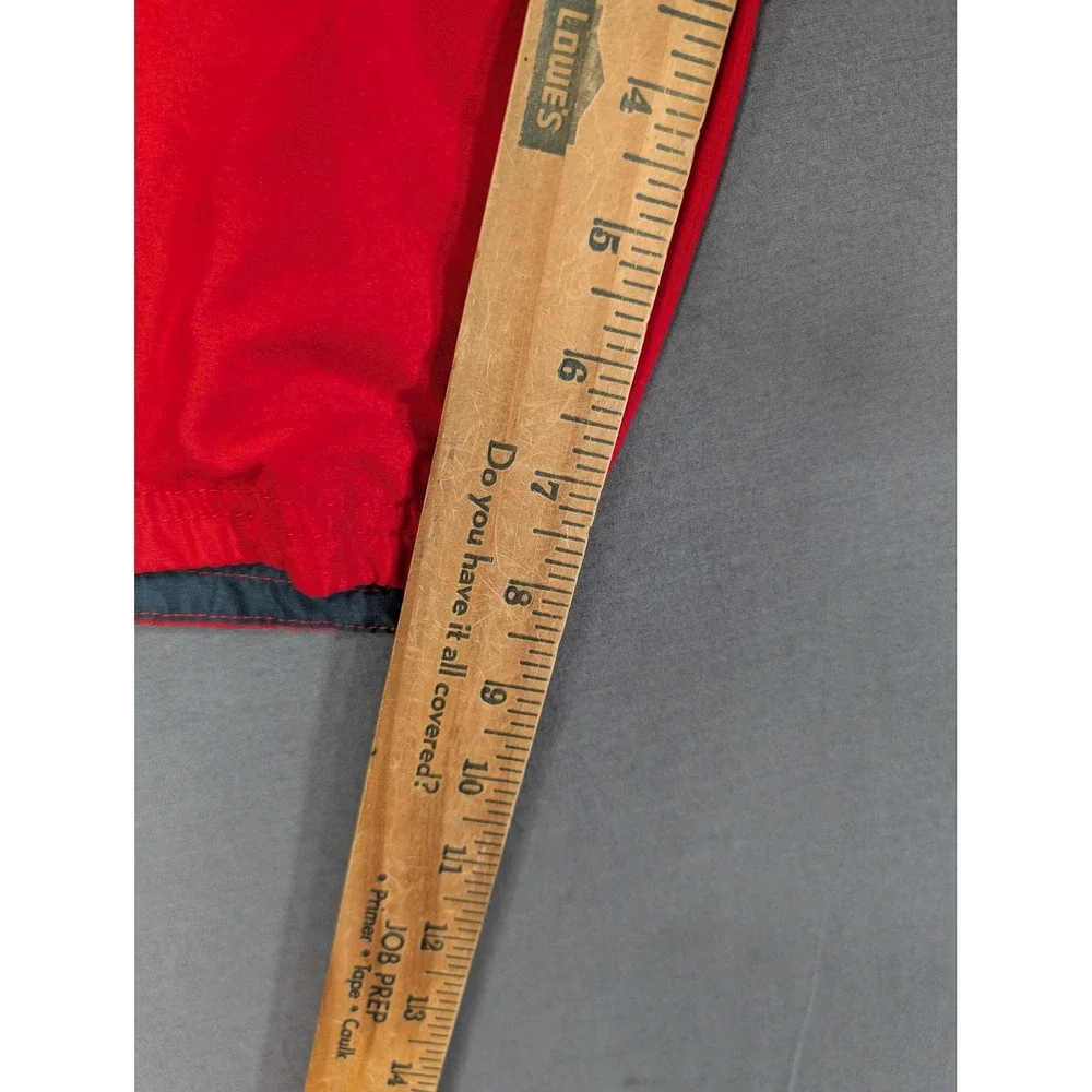 Nike Mens Red Gray Swim Trunks Board Shorts NESS6350 Size‎ Large